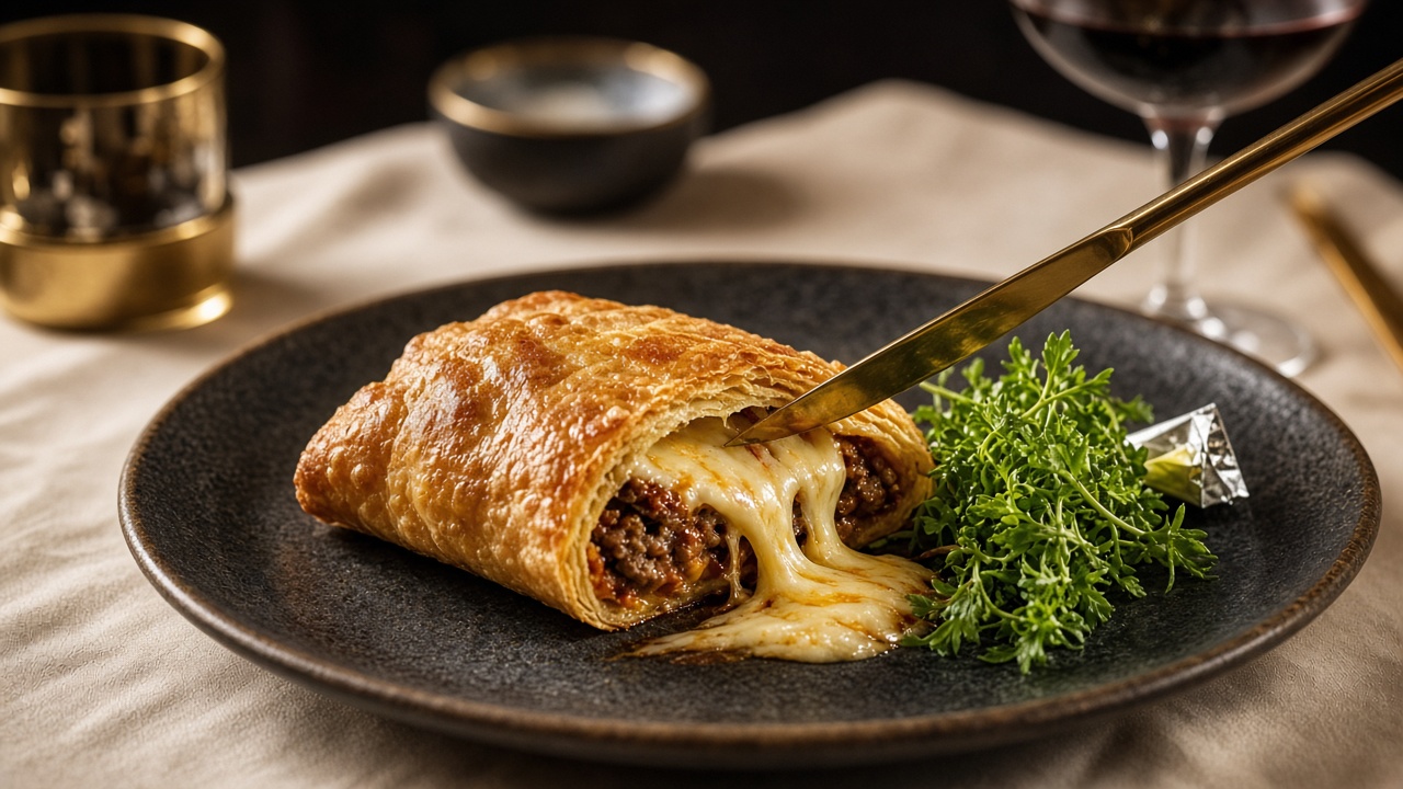 Hot Pocket, Bisected Tableside