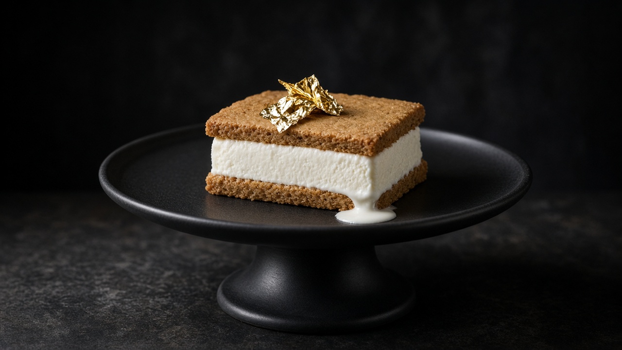 Ice Cream Sandwich on Pedestal